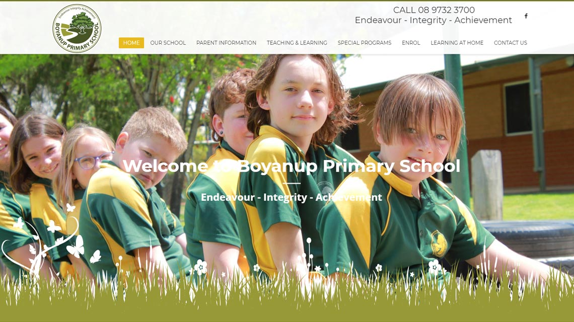 BOYANUP PRIMARY SCHOOL WEBSITE